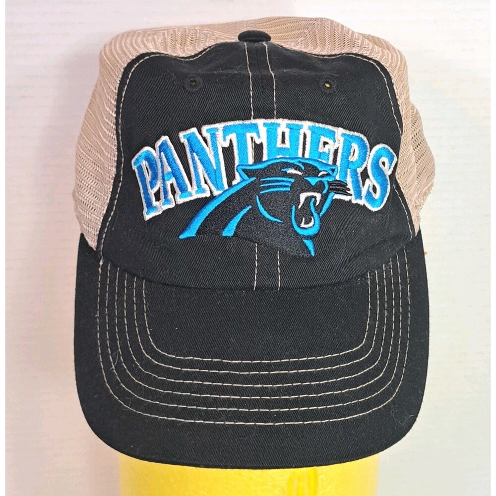 Carolina Panthers NFL Apparel Trucker Hat Snapback Mesh Cap Men’s Adjustable